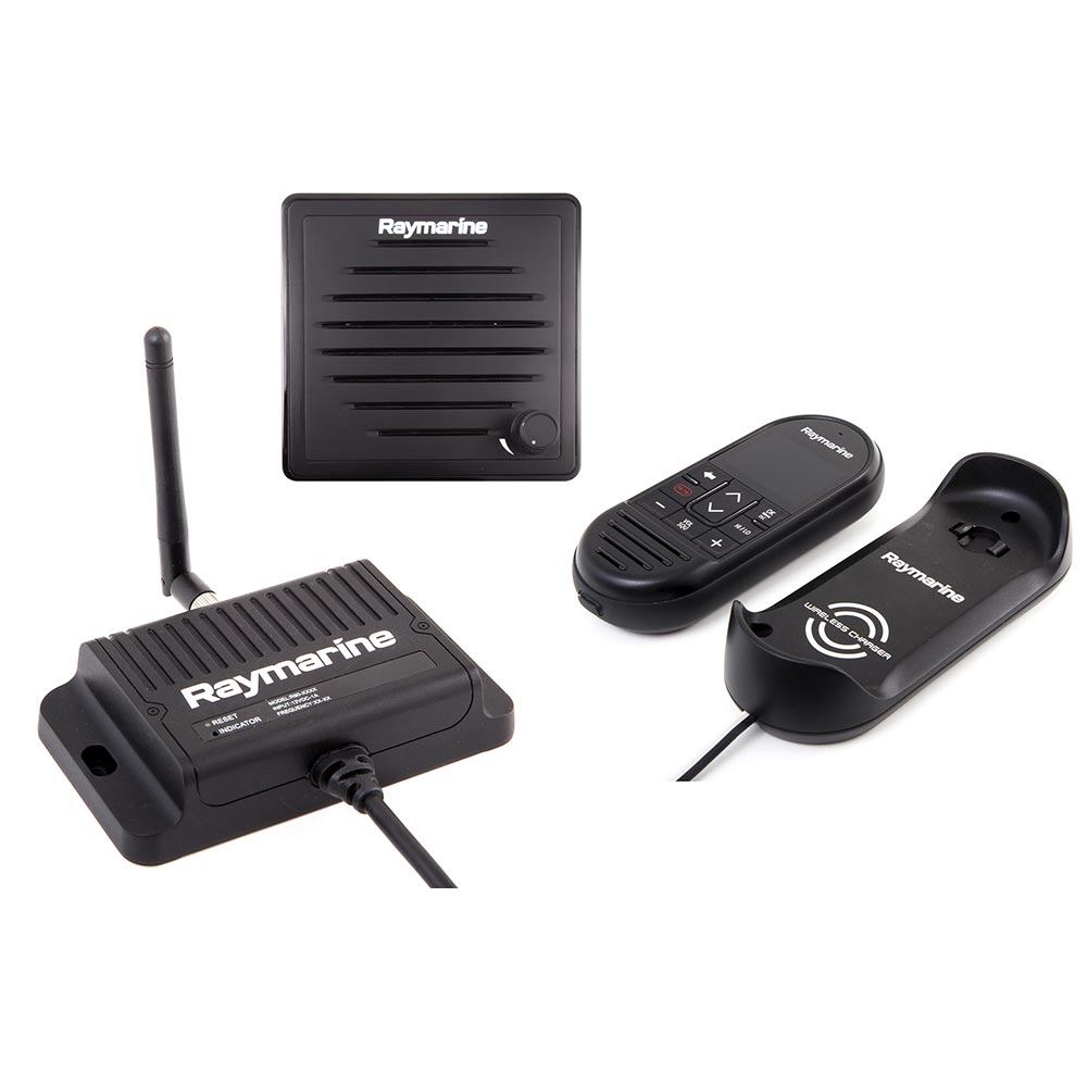 Raymarine Ray90 Wireless First Station Kit with Passive Speaker, Wireless  Handset Wireless Hub [T70433]