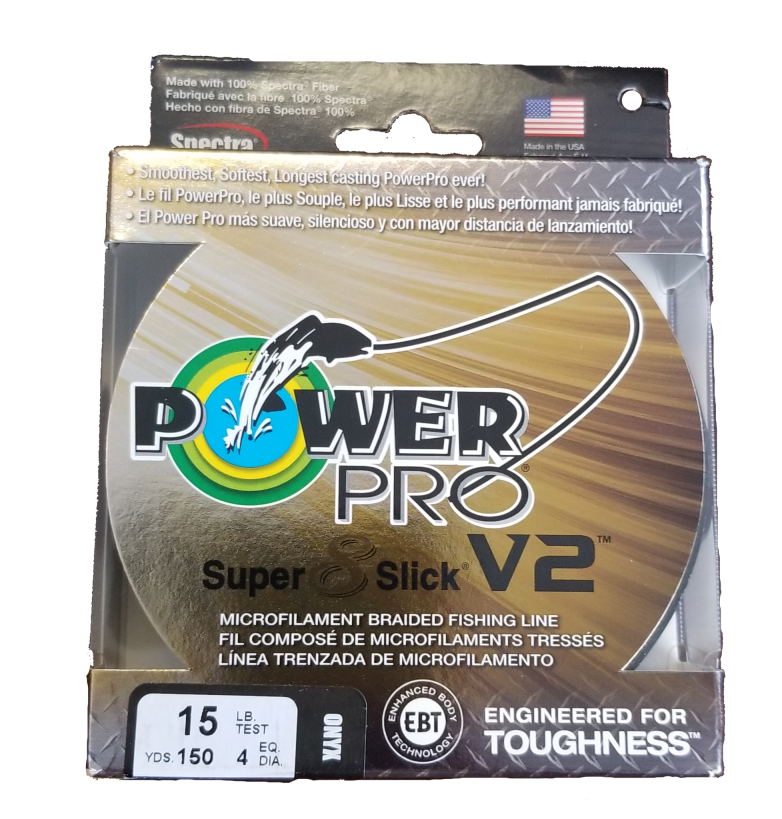 Power Pro Super8Slick V2 Braided Line Onyx