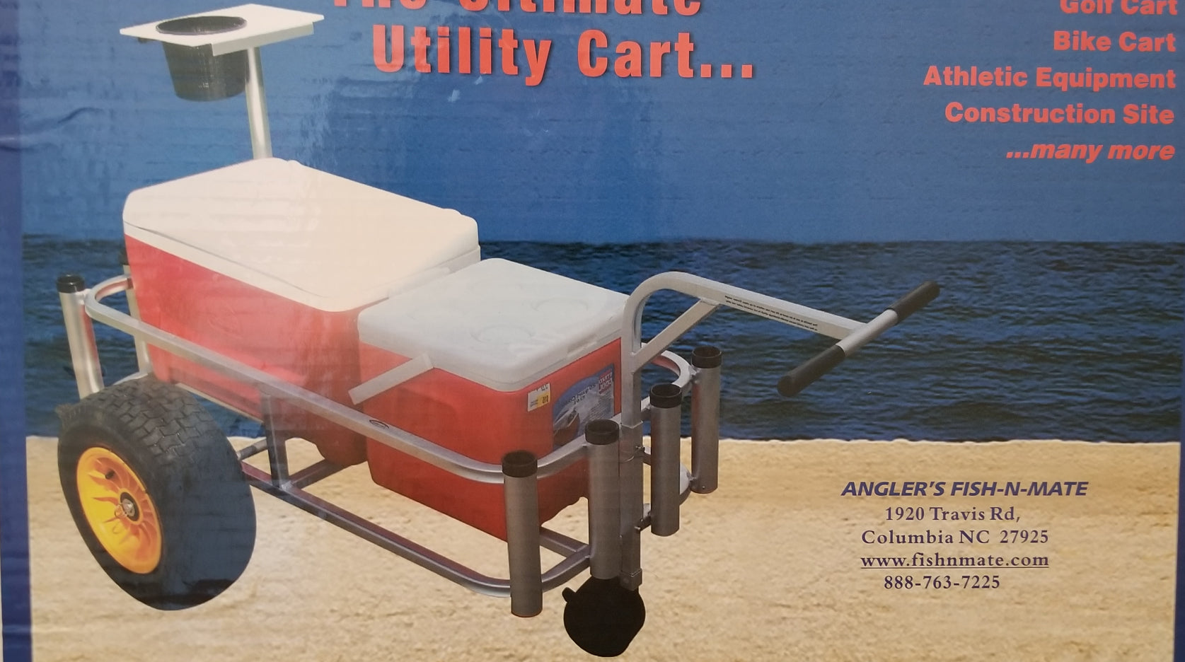 Angler's Fish-N-Mate Sr. Cart REVIEW!!! A MUST HAVE!!! 