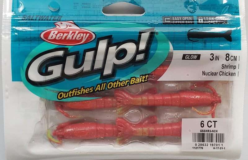 Berkley Gulp! 3 Shrimp - Pearl White