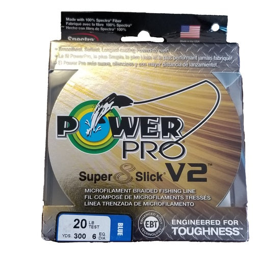 Power Pro 31500400150C Super Slick V2 40lb 150yd Aqua Green