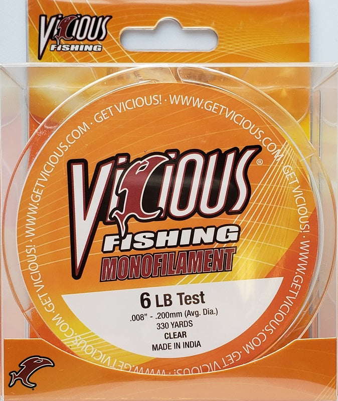 6 lb Vicious Panfish Fishing Line