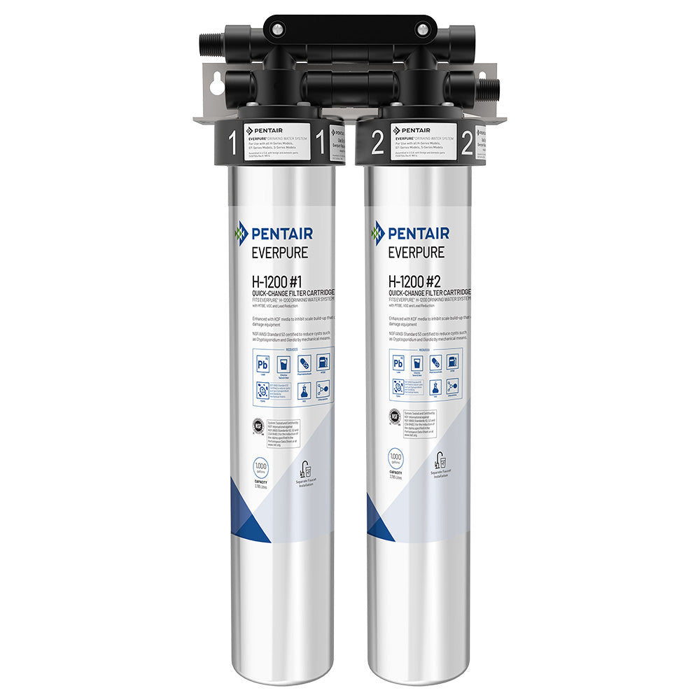 Pentair Everpure H1200 TwoStage Drinking Water System 