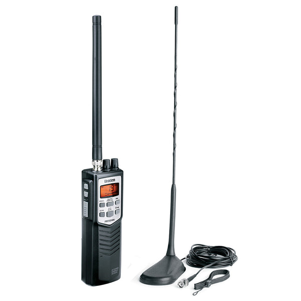 Uniden PRO501TK Handheld CB Radio wHigh Gain Magnetic Mount Antenna PRO501TK