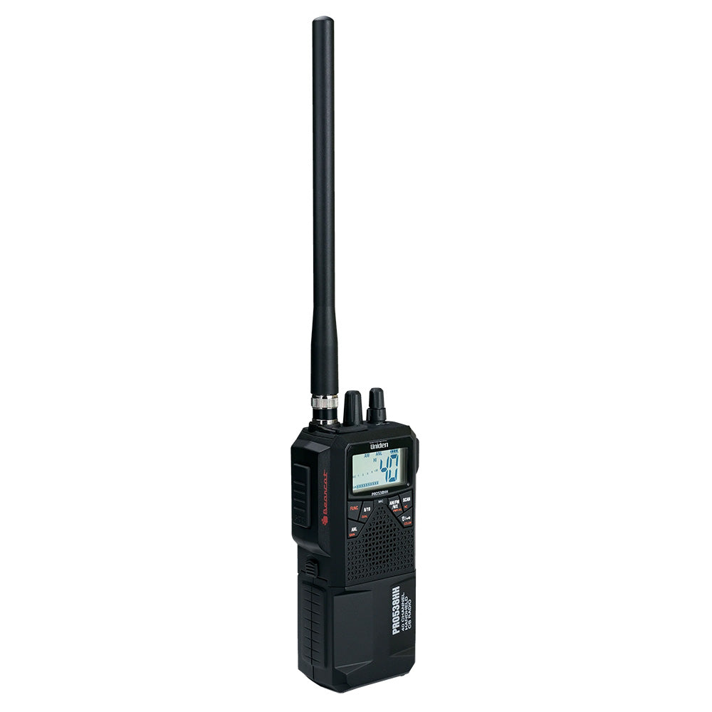 Uniden PRO538HHFM Handheld CB Radio wAMFM 