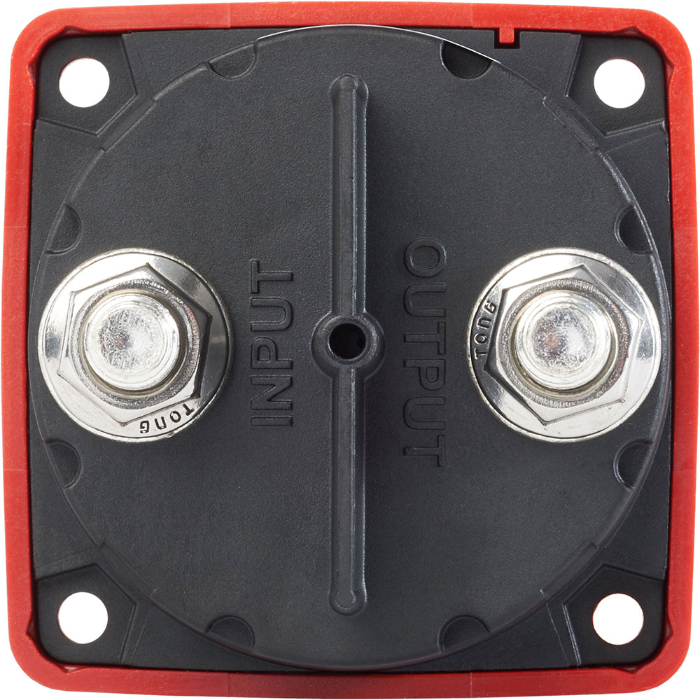 Blue Sea 6006 mSeries Mini Battery Switch Single Circuit ONOFF Red 6006