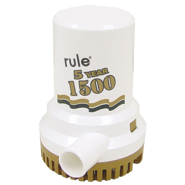 Rule 1500 GPH Gold Series Bilge Pump 04