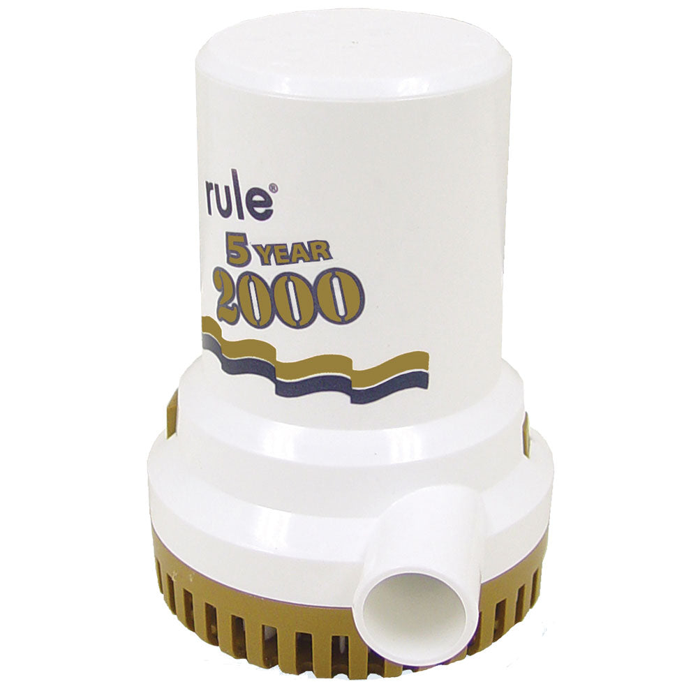 Rule 2000 GPH Gold Series Bilge Pump 09