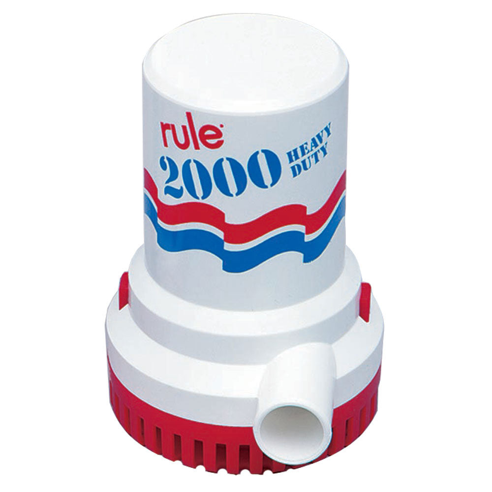 Rule 2000 GPH NonAutomatic Bilge Pump  32v 11