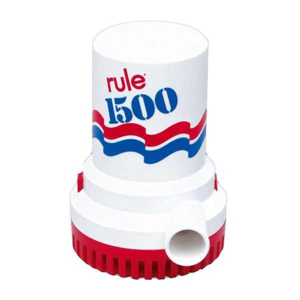 Rule 1500 GPH Non Automatic Bilge Pump  24v 03