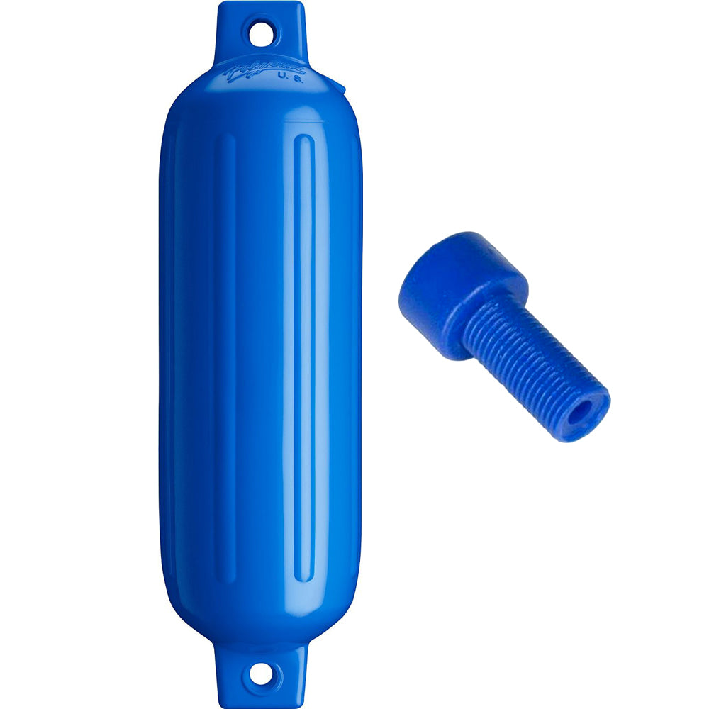 Polyform G3 Twin Eye Fender 55 x 19  Blue wAdapter 