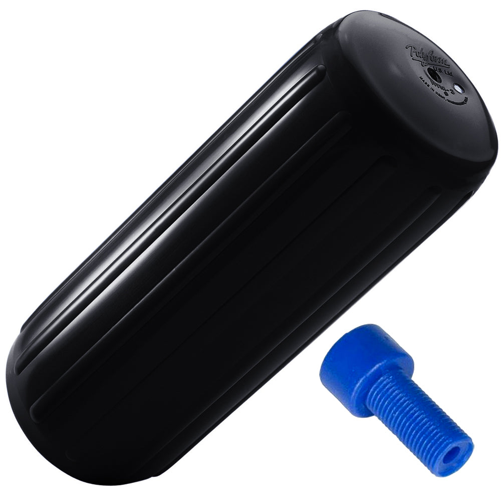 Polyform HTM2 Fender 85 x 205  Black wAdapter