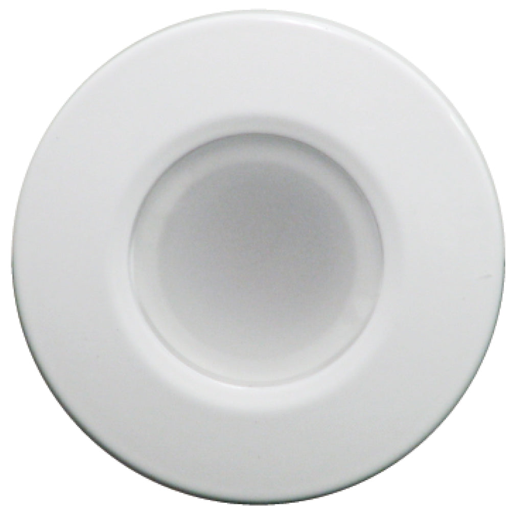 Lumitec Orbit  Flush Mount Down Light  White Finish  White NonDimming 112523