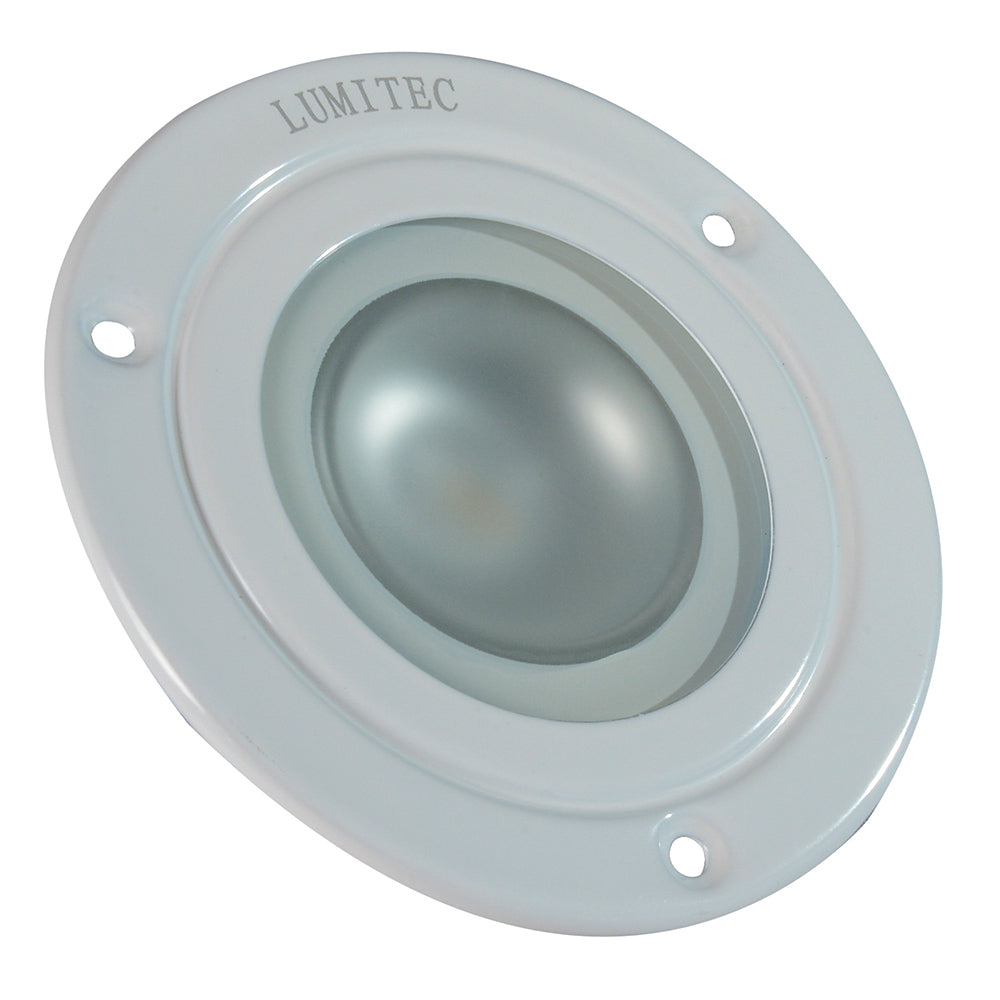 Lumitec Shadow  Flush Mount Down Light  White Finish  White NonDimming 114123