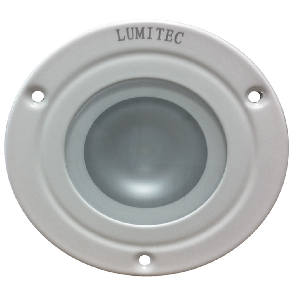 Lumitec Shadow  Flush Mount Down Light  White Finish  White NonDimming 114123