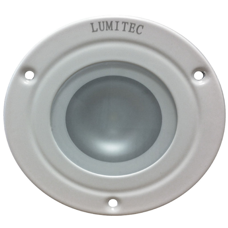 Lumitec Shadow  Flush Mount Down Light  White Finish  White NonDimming 114123