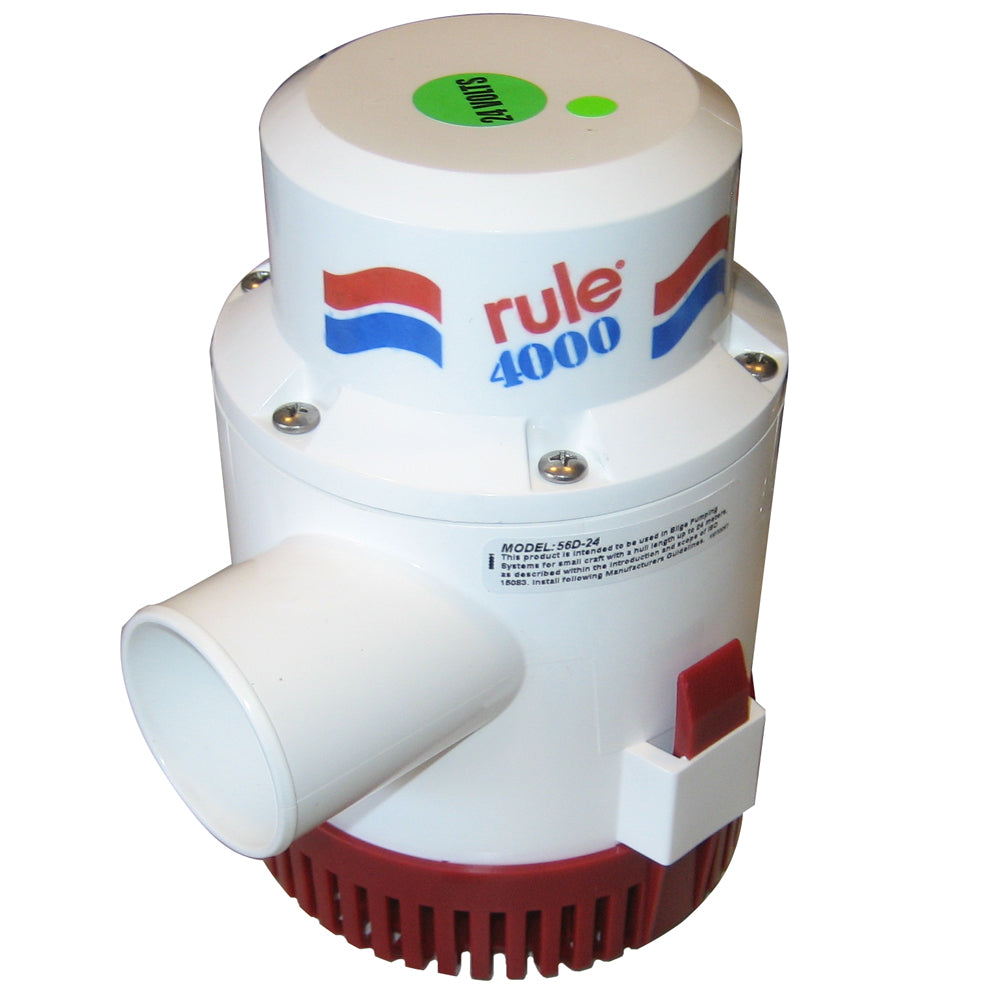 Rule 4000 NonAutomatic Bilge Pump  24V 