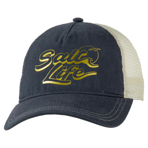 Salt Life Renew Trucker Hat Ebony