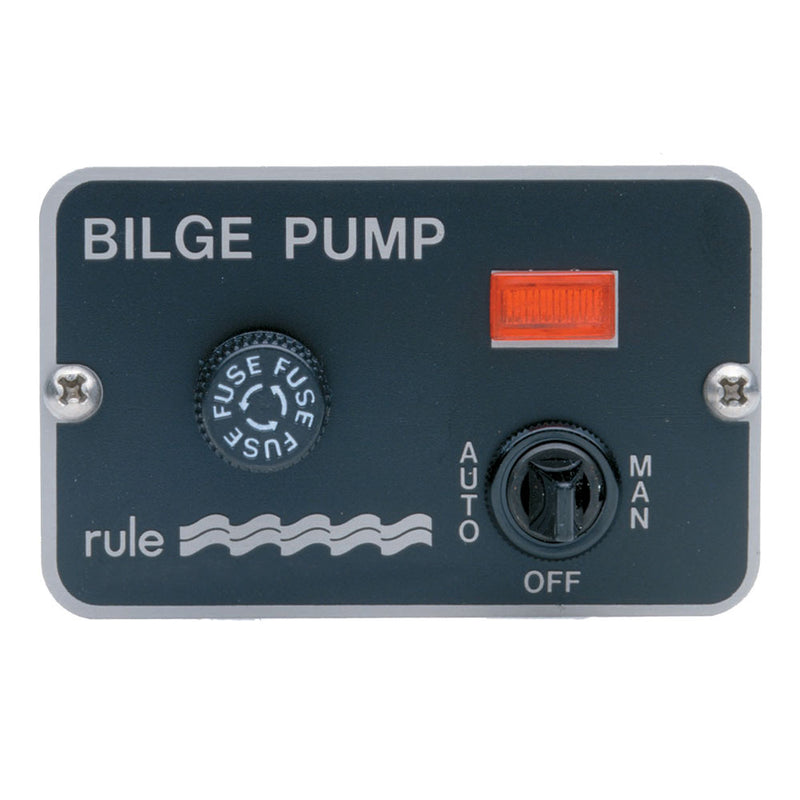 Rule Deluxe 3Way Panel Lighted Switch fAuto Float