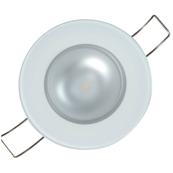 Lumitec Mirage Flush Mount Down Light Spectrum RGBW  Glass Bezel 113197