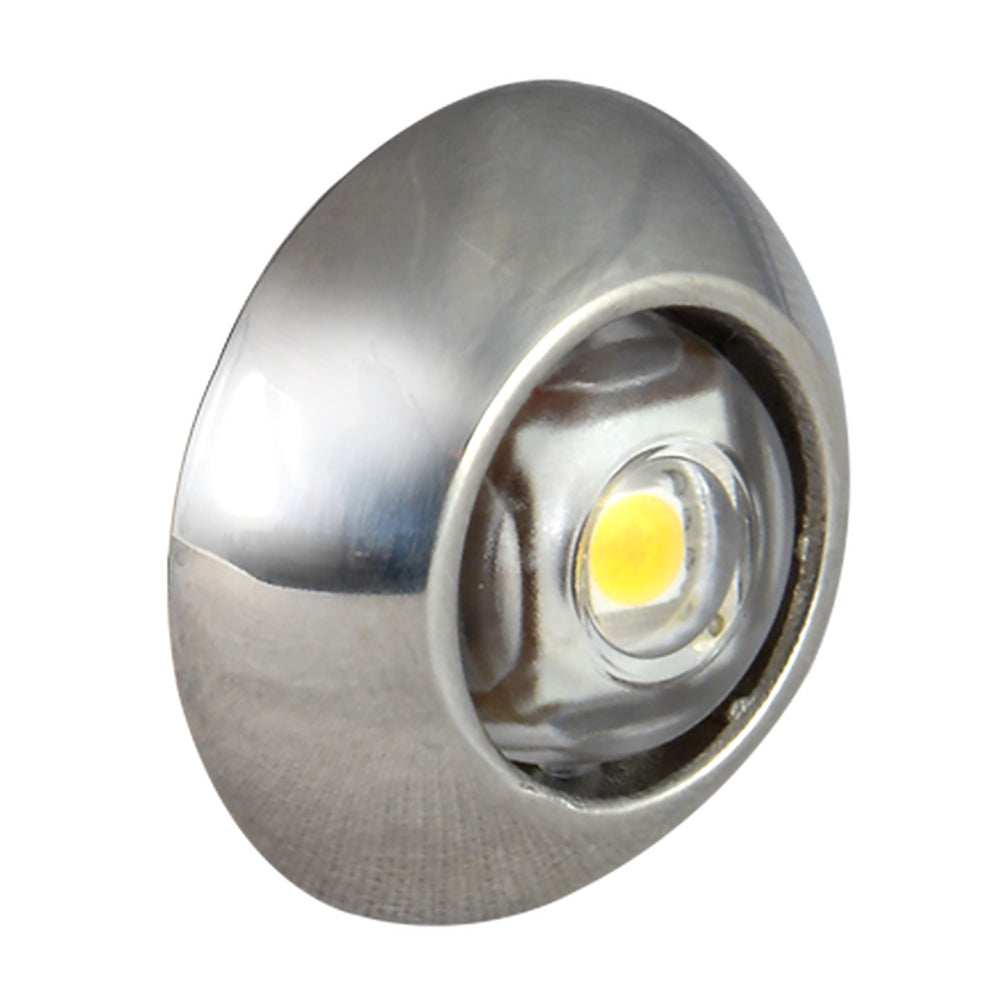 Lumitec Exuma Courtesy Light  Polished Stainless Housing  White Light 101049