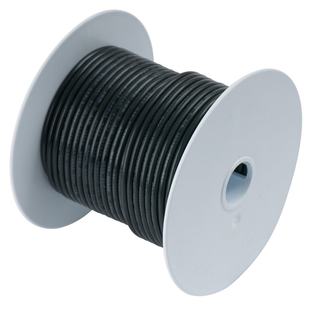 Ancor Black 18 AWG Tinned Copper WIre 