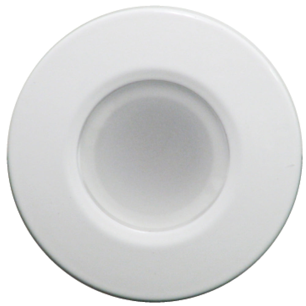 Lumitec Orbit Flush Mount Down Light  Blue NonDimming Red NonDimming  White Dimming wWhite Housing 112528