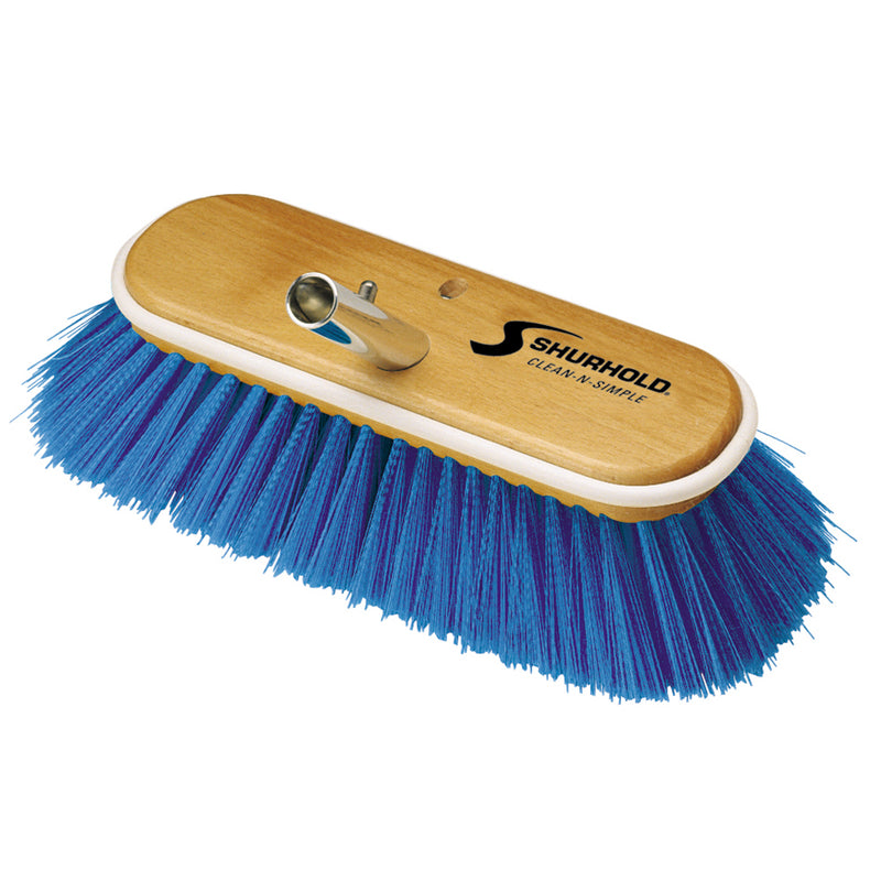 Shurhold 10 ExtraSoft Deck Brush  Blue Nylon Bristles 975