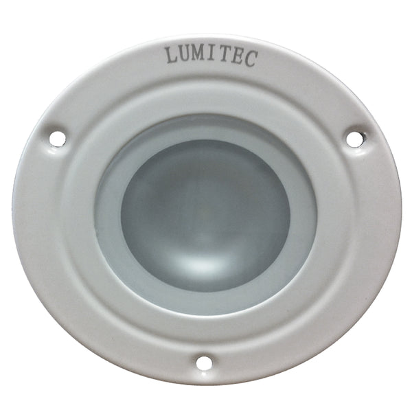 Lumitec Shadow  Flush Mount Down Light  White Finish  Spectrum RGBW 114127