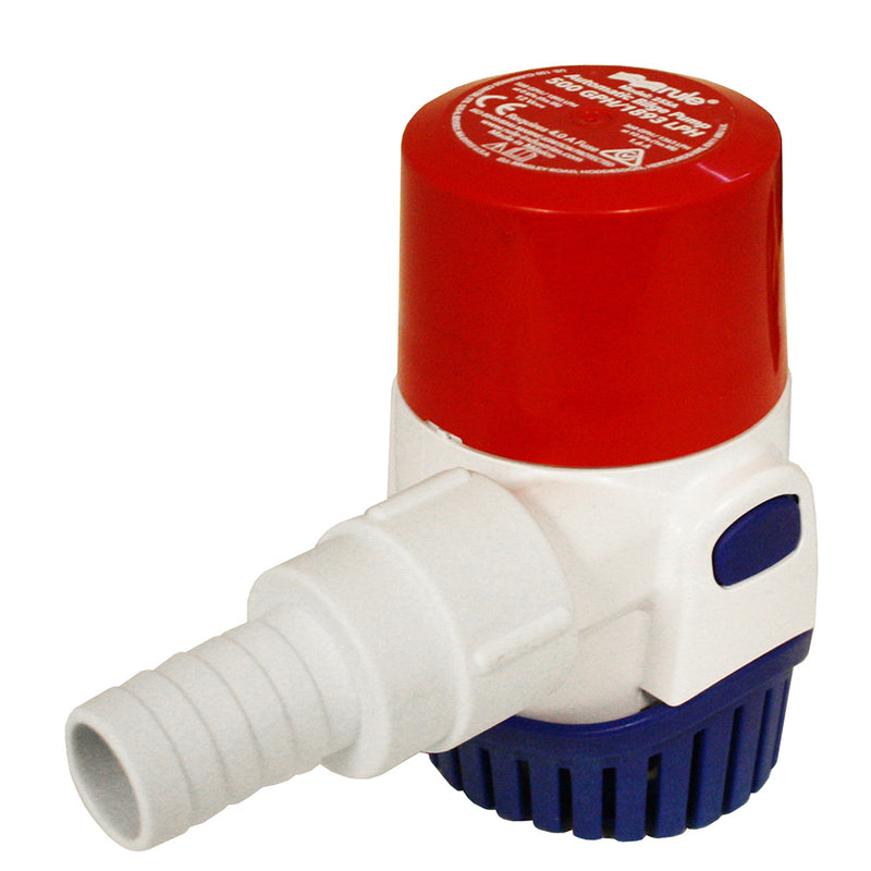 Rule 500GPH Electronic Sensing Bilge Pump  24V