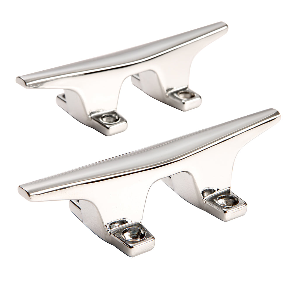 Attwood ZAMAK Chrome Plated Zinc Cleats  Pair  