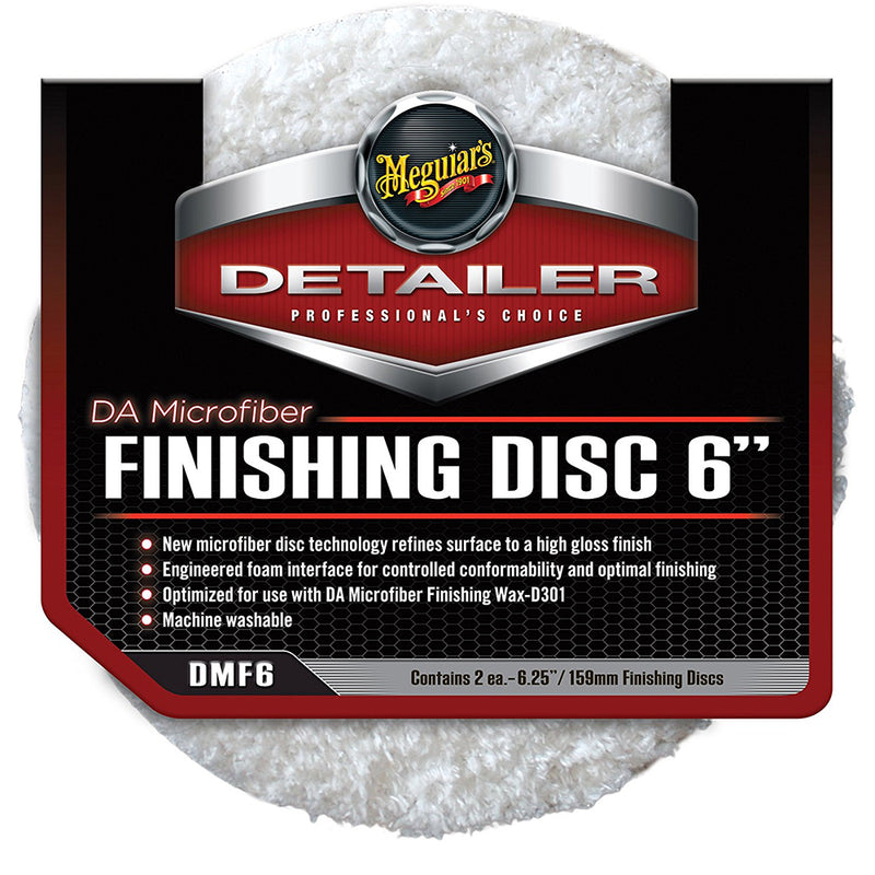 Meguiars DA Microfiber Finishing Disc  6  2Pack DMF6