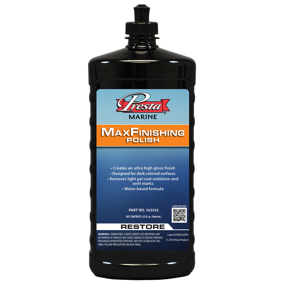 Presta MaxFinishing Polish  32oz 163532