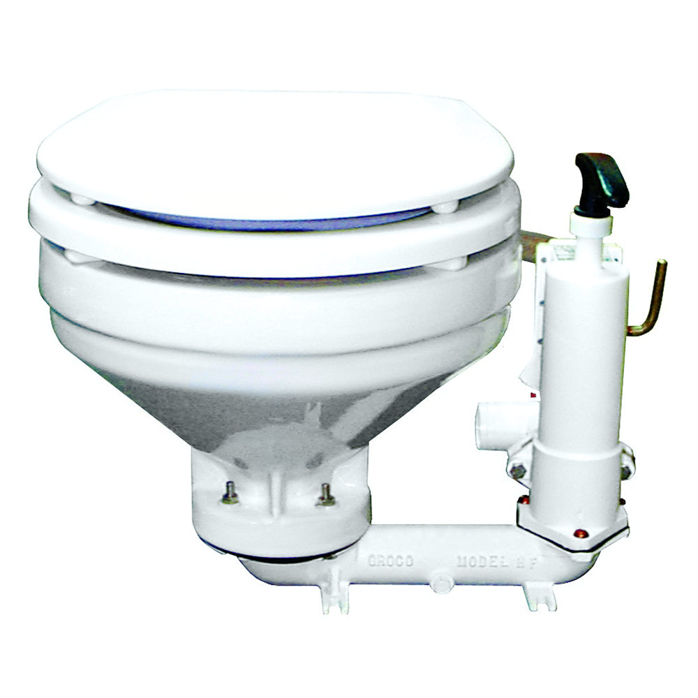 GROCO HF Series Hand Operated Marine Toilet HFB