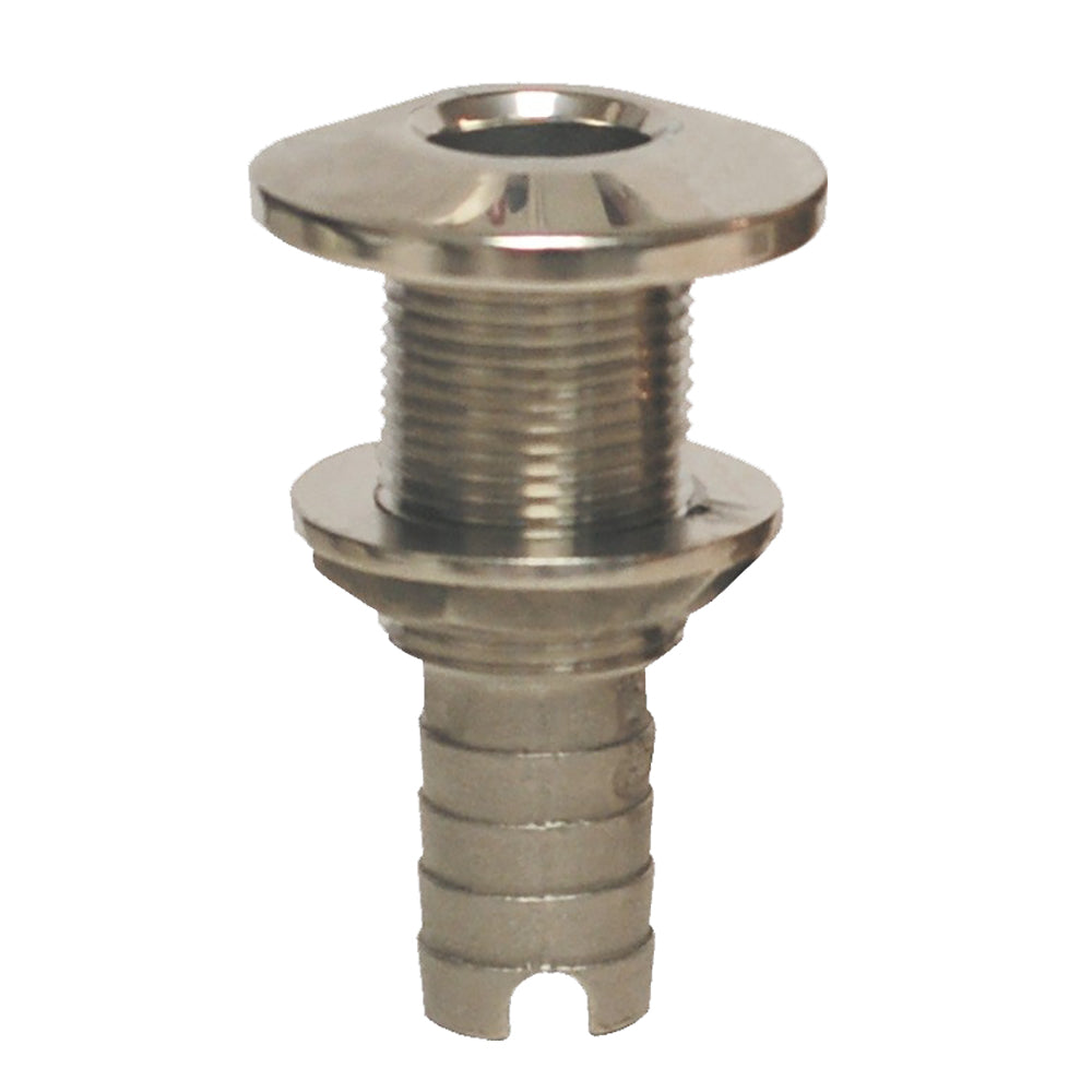 GROCO Stainless Steel Hose Barb ThruHull Fitting 