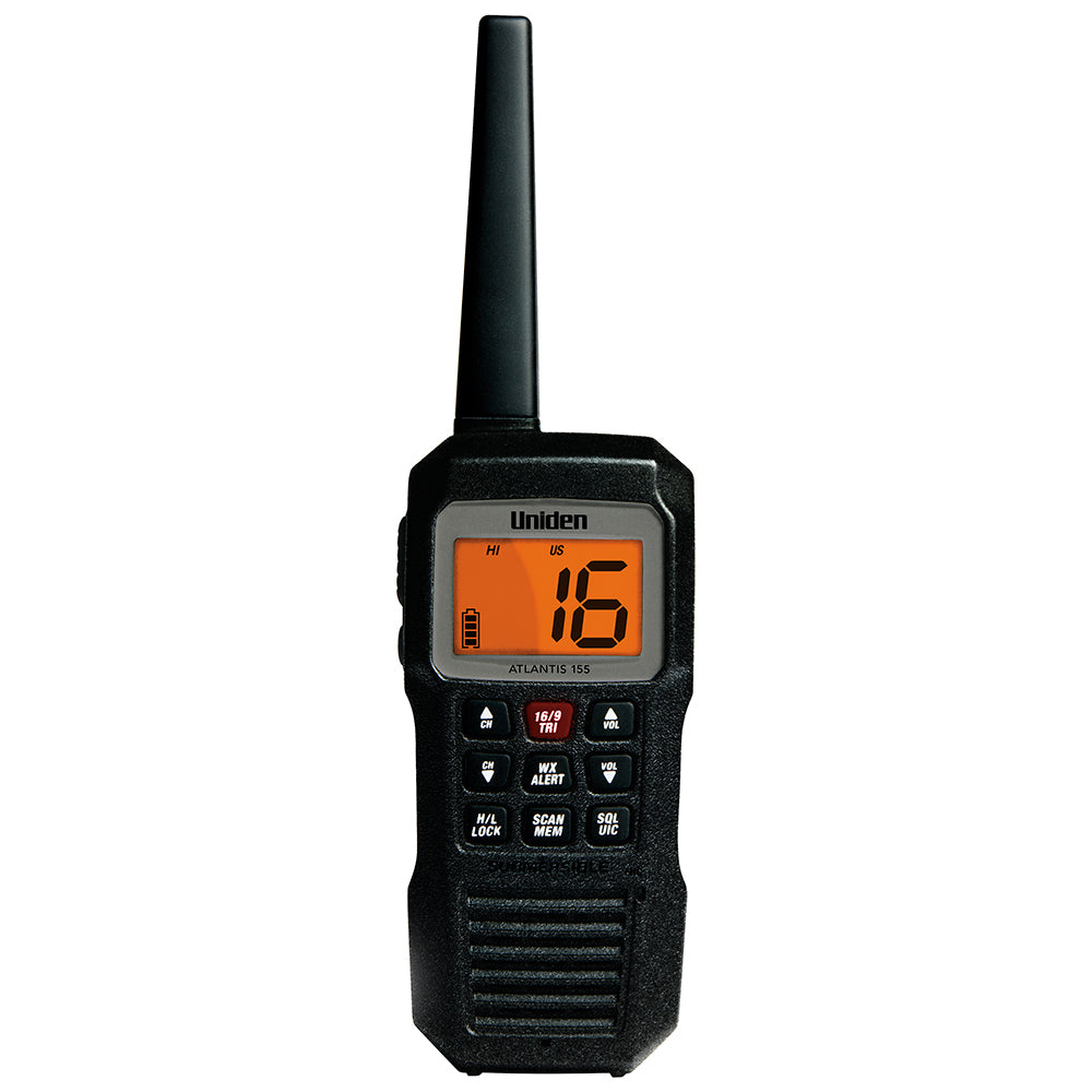 Uniden Atlantis 155 Handheld Two Way VHF Floating Marine Radio