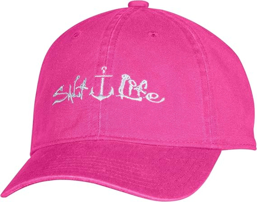 Salt Life Signature Anchor Hat Pink 