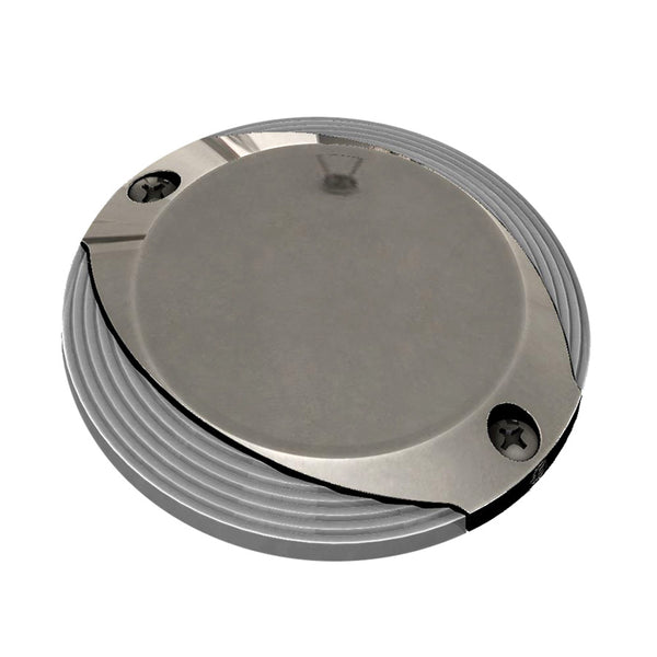 Lumitec Scallop Pathway Light  Spectrum RGBW  Stainless Steel Housing 101627