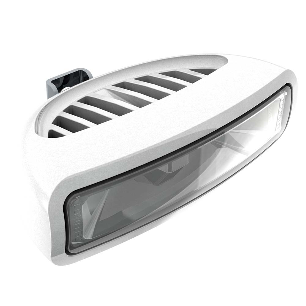 Lumitec Caprera3 Spreader Light  WhiteRed Dimming  White Housing 101712