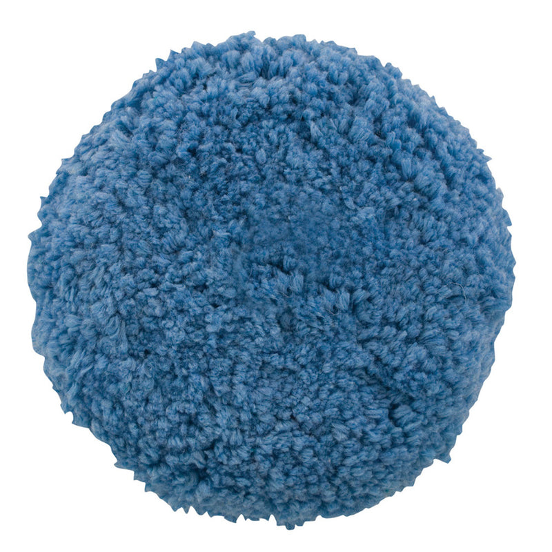 Presta Blue Blended Wool Double Sided Quick Connect Polishing Pad 890086WDP