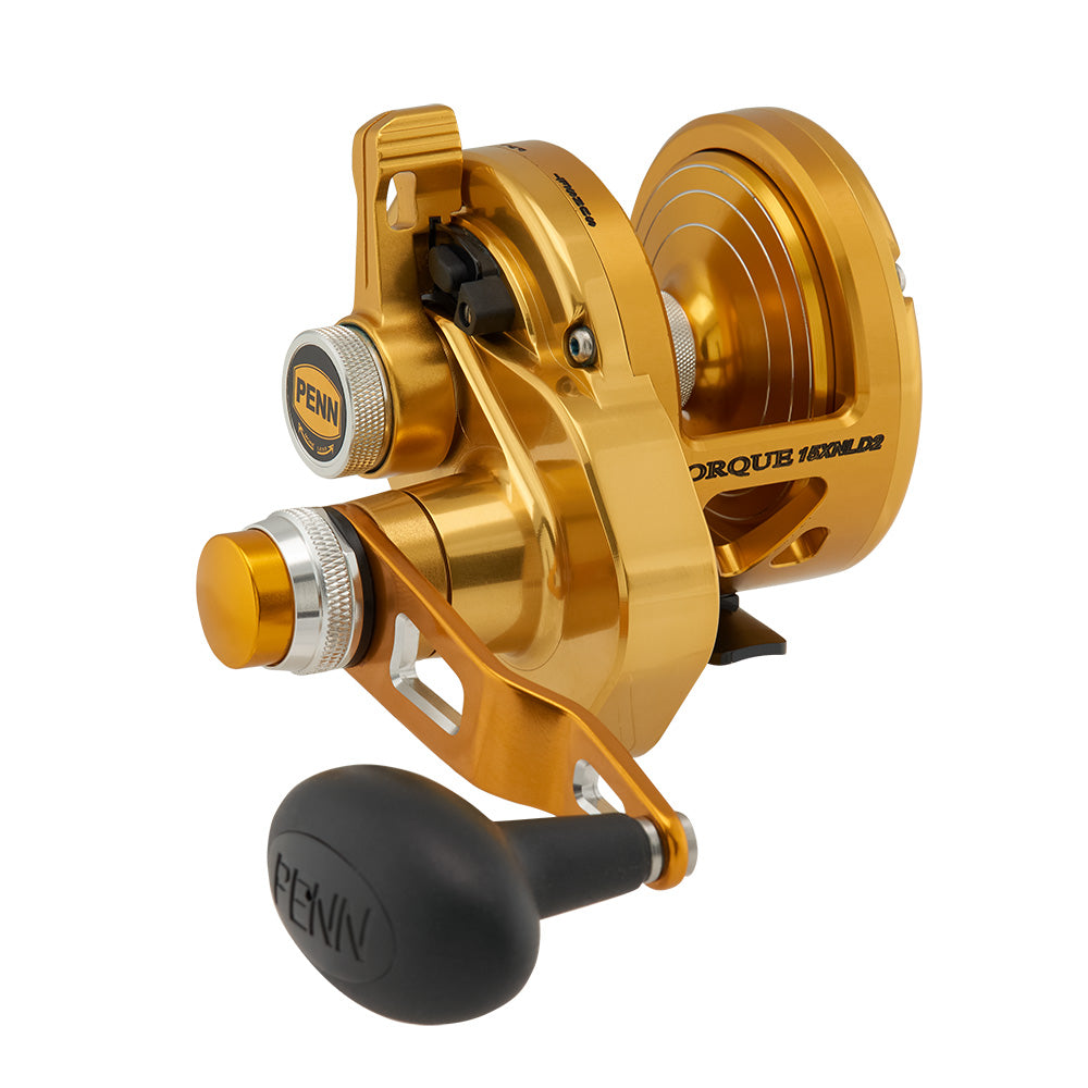 PENN Torque Lever Drag 2 Speed Reel Gold TRQ15XNLD2 [1501850]