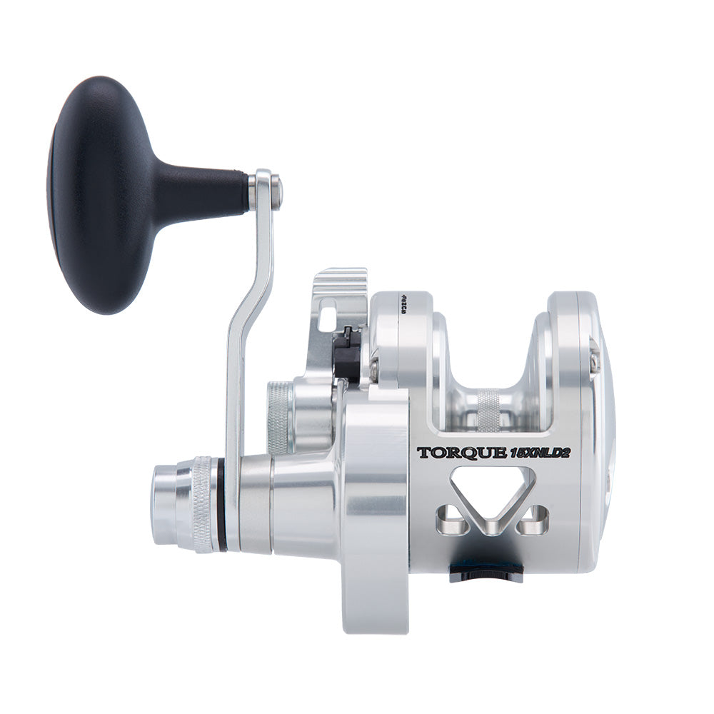 PENN Torque Lever Drag 2 Speed Reel Silver