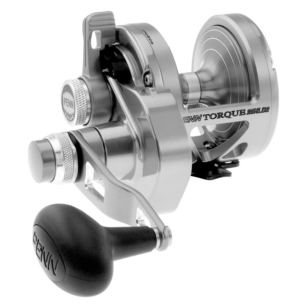 PENN Torque Lever Drag 2 Speed Reel Silver TRQ25NLD2S [1501852]