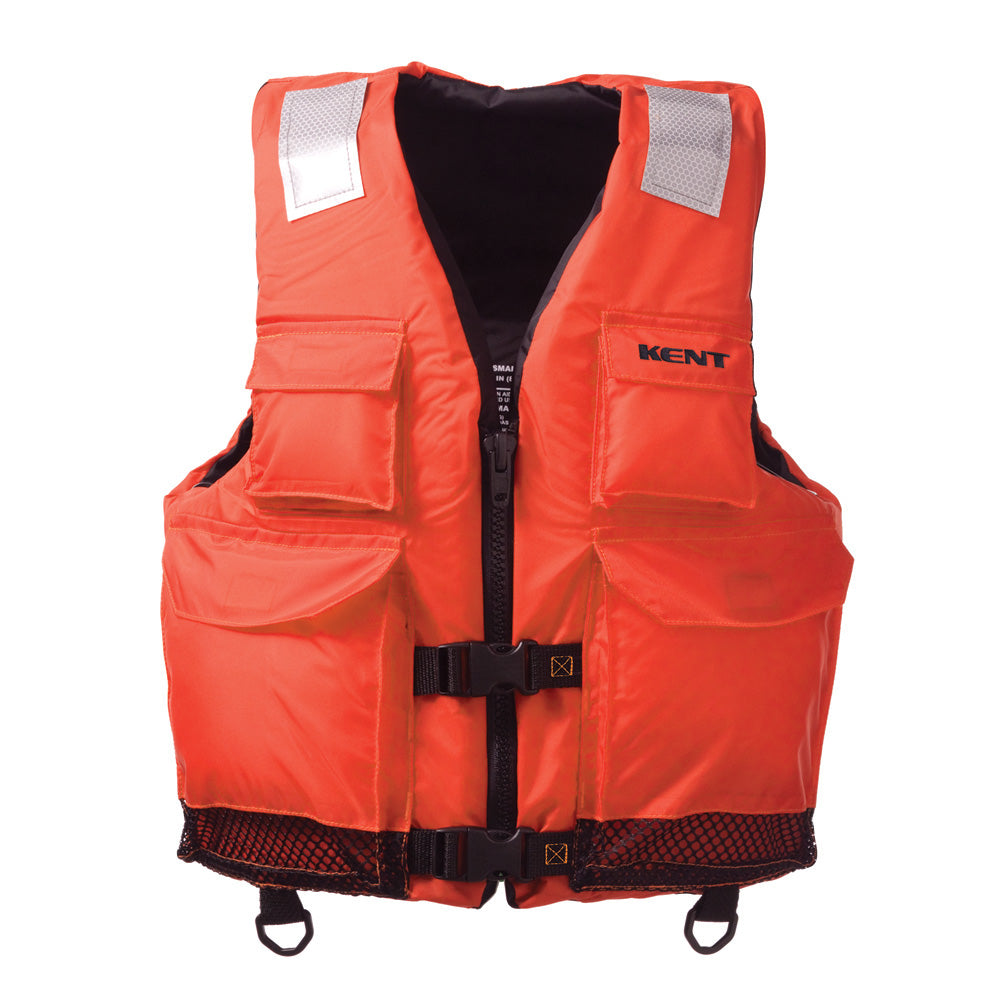 Kent Elite DualSized Commercial Vest  LXL  Orange 