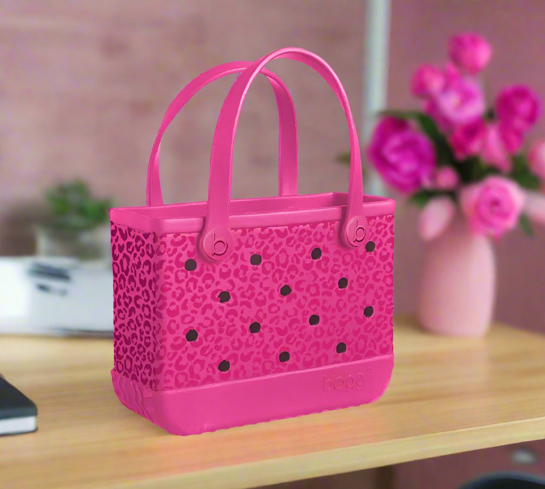 Bitty Bogg Bag Pink Leopard