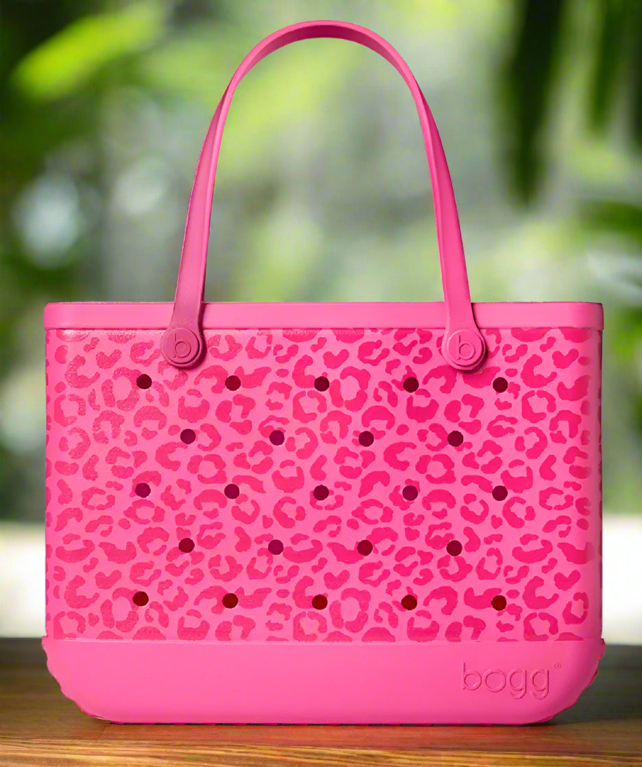 Original Bogg Bag Pink Leopard