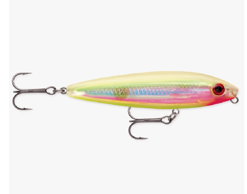 Rapala Skitter Walk 8 Holographic Bone Chartreuse