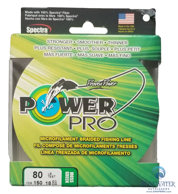 Power Pro Green 80 lb 150 yds Braided Fishing Line