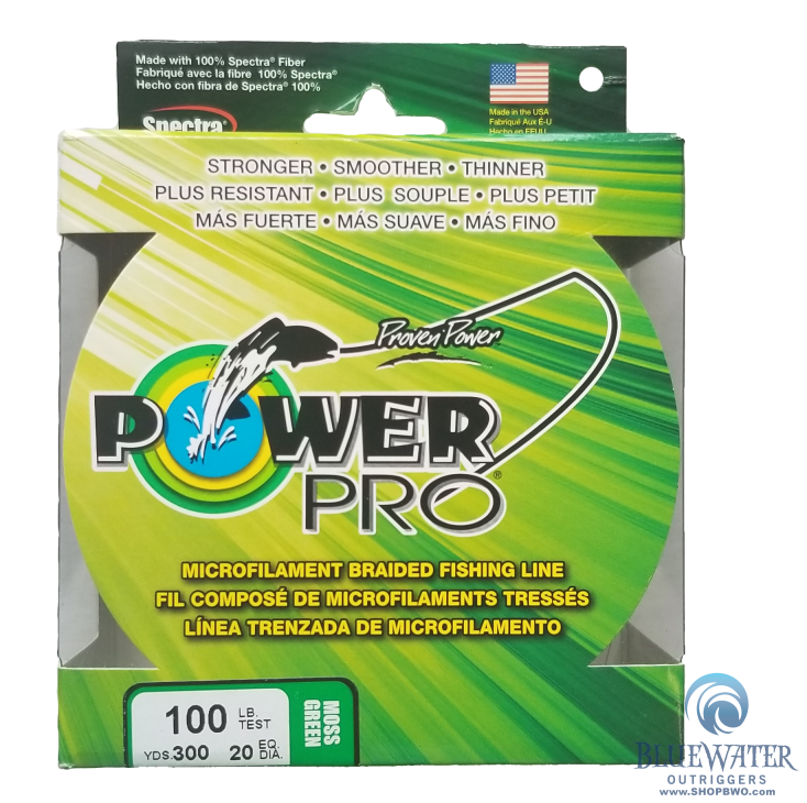 Power Pro Green 100 lb 300 yds Braided Fishing Line