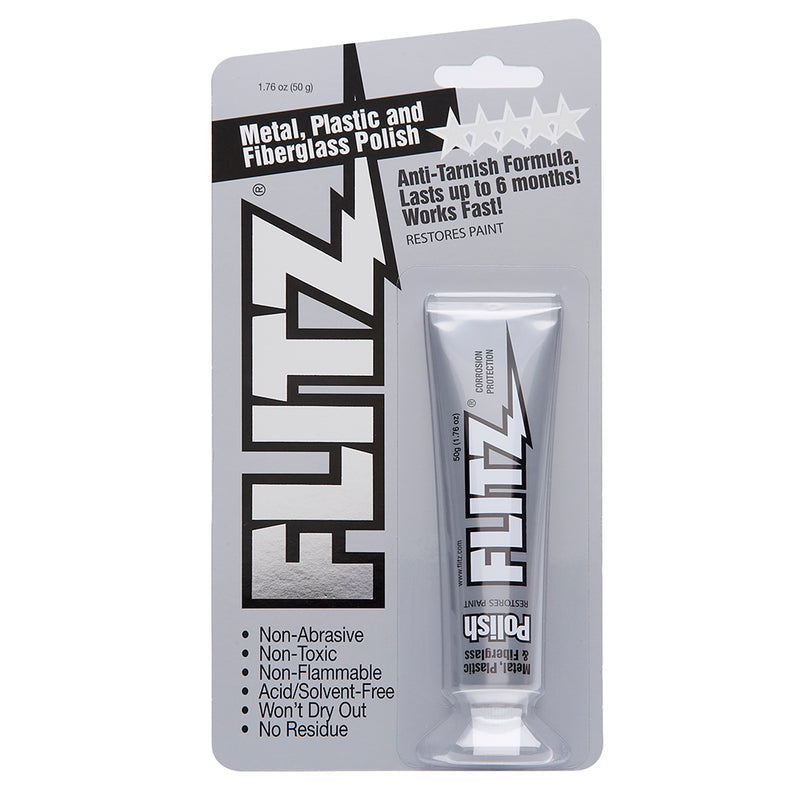 Flitz Polish - Liquid 1.7 oz Bottle